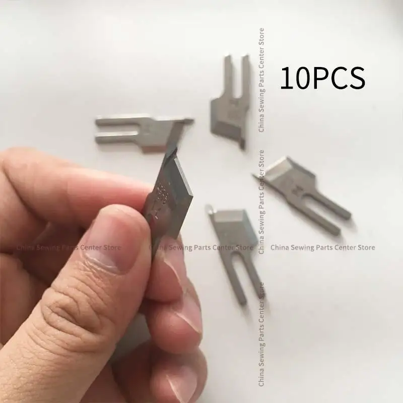 10 Pcs STRONG H Knives Counter Knife B4121-522-000 for JUKI DLM52 DLM522 DLM-522 Overlock Industrial Sewing Machine Spare Parts