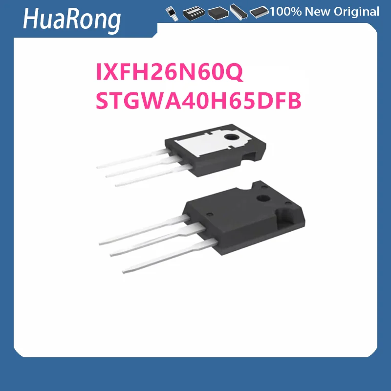 

2 шт./лот IXFH26N60Q IXFH26N60 G40H65DFB STGWA40H65DFB TO-247
