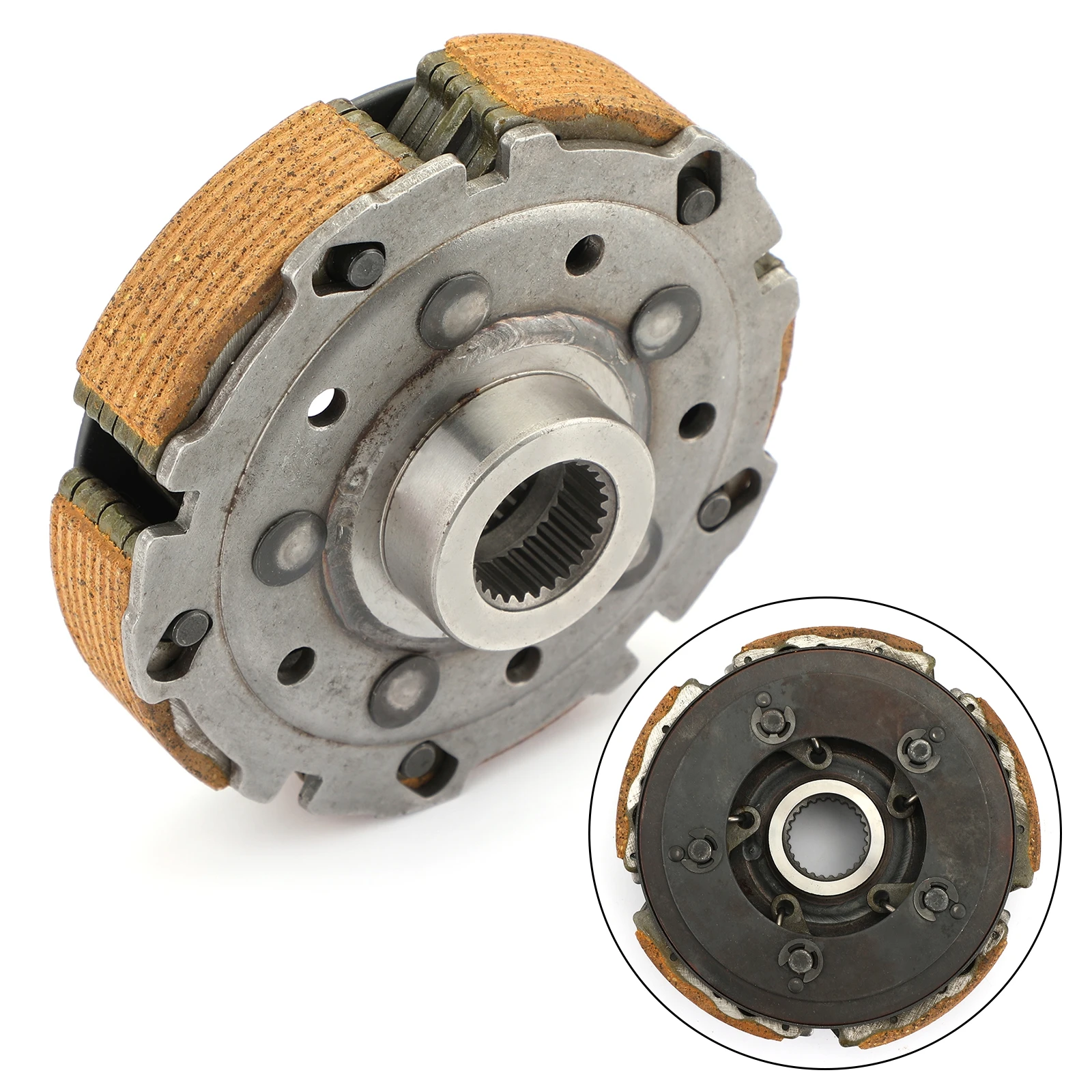 

Topteng Wet Clutch Shoe Carrier Assy w/Spring for HISUN UTV ATV 500 700 COLEMAN BENNCH