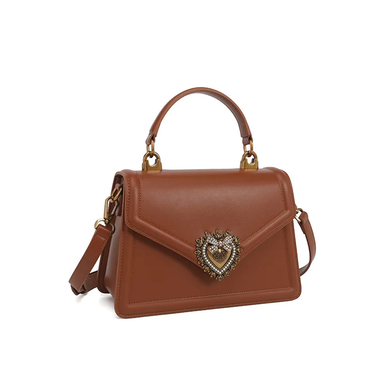 Top Quality Designer Diaper Bag For Women Luxury Large Capacity Tote Elegant Leather Crossbody Handbag Stylish Square Shape
