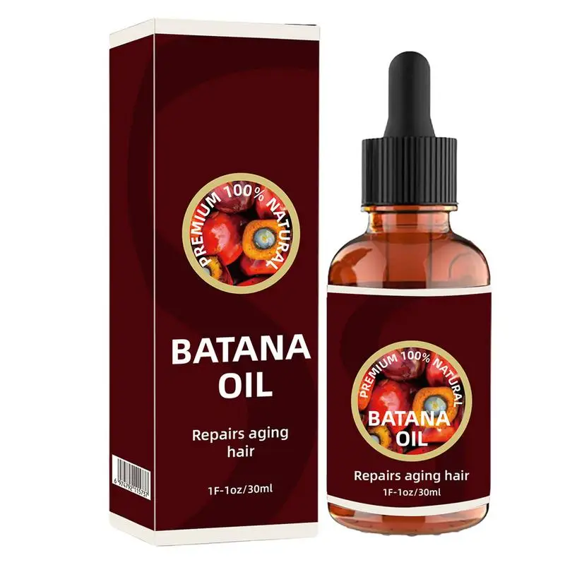 30ml Batana Hair Growth Oil Hair Regrowth Baldness Oil Organic Batana Oil Hair Care Anti Break Loss Hair Growth Oil Hair care