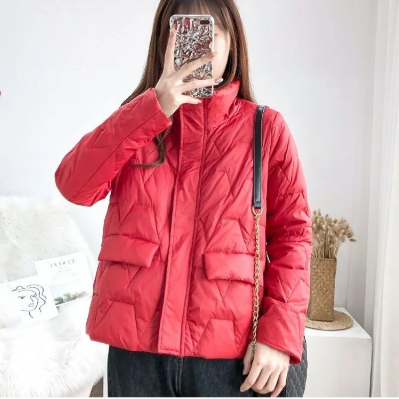 Cold Women\'s Down Jacket Short Padded Super Hot Sale Coats Quilted Winter Puffer Coat Ladies 2024 Very Warm Parkas Trend Padding