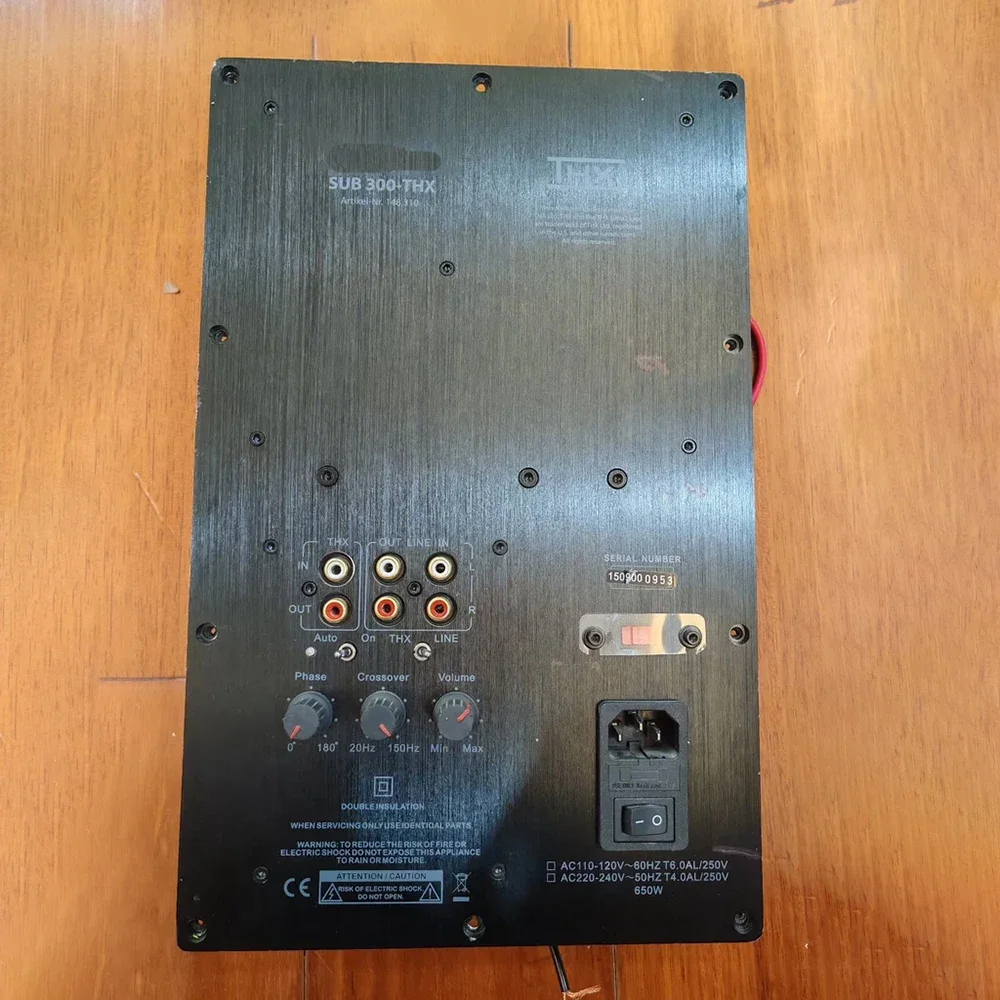 SUB 300-THX Subwoofer amplifier board 650W For Ma-gnat SUB300-THX