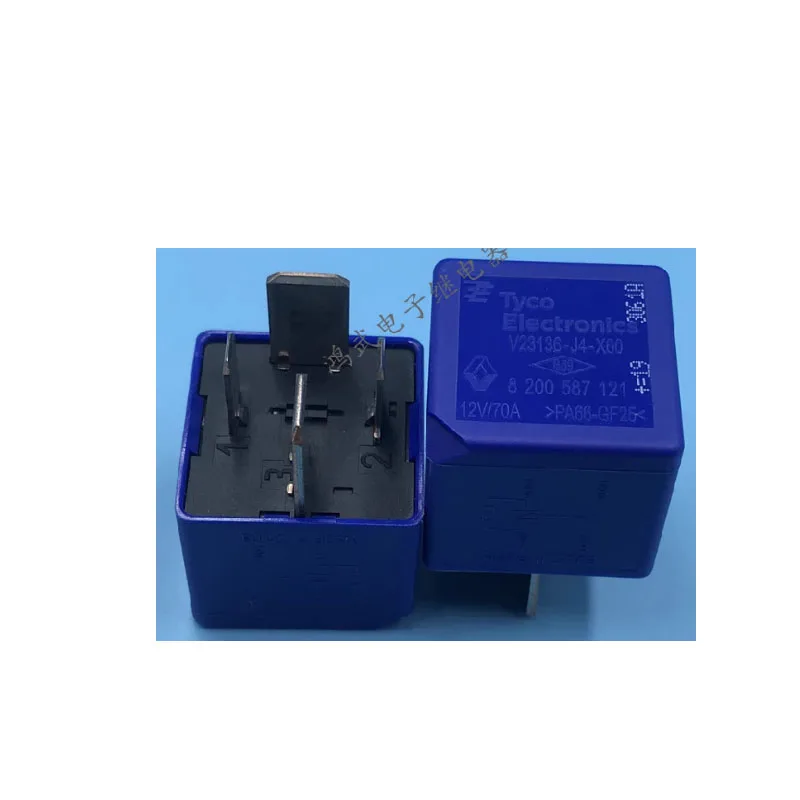 HOT NEW V23136-J4-X60 PA66-GF25 V23136-J4-X60 12V 70A relay