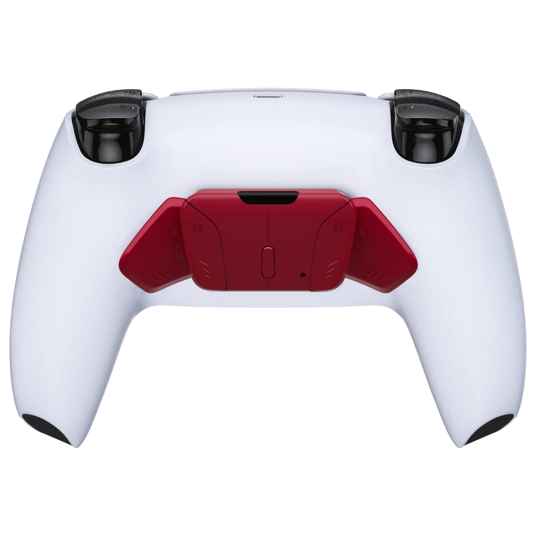 eXtremeRate Replacement Redesigned K1 K2 K3 K4 Back Buttons Housing Shell for ps5 Controller, RISE4 Remap Kit - 19 colors