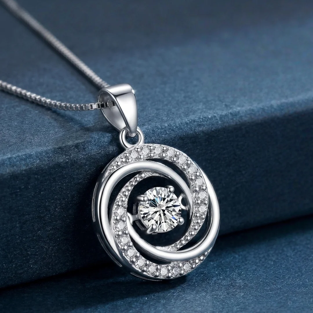 Neue Halskette aus 925er-Sterlingsilber, exquisit, für Damen, modisch, edel, Verlobung, Hochzeit, Schmuck, Party, Geschenk, hohe Qualität
