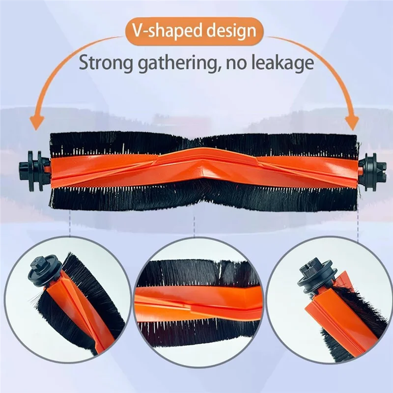 A44T Replacement Part For Xiaomi X20+ / X10+ Robot Vacuum Cleaner Main Side Brush Mop Cloth Hepa Filters Dust Bags