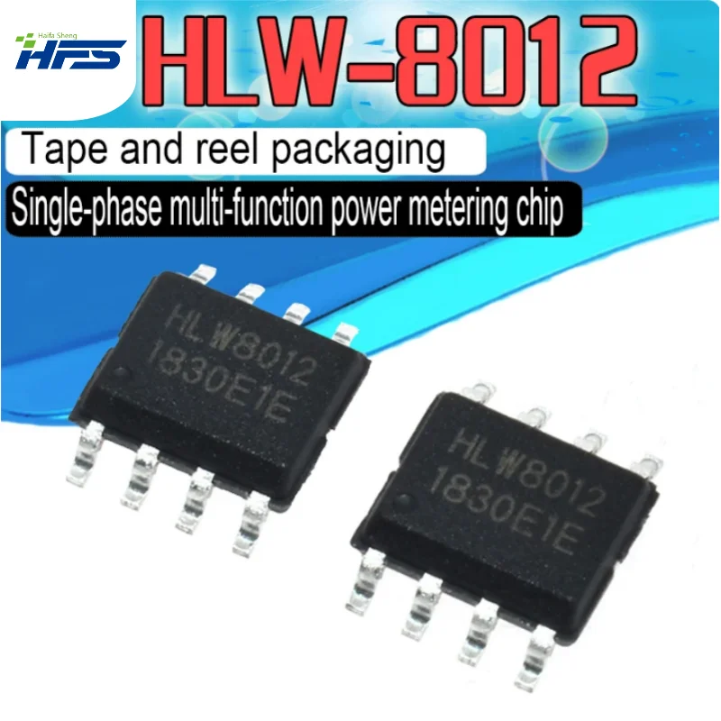 

HLW8012 SOP8 8012 new original single phase multifunctional power measurement chip