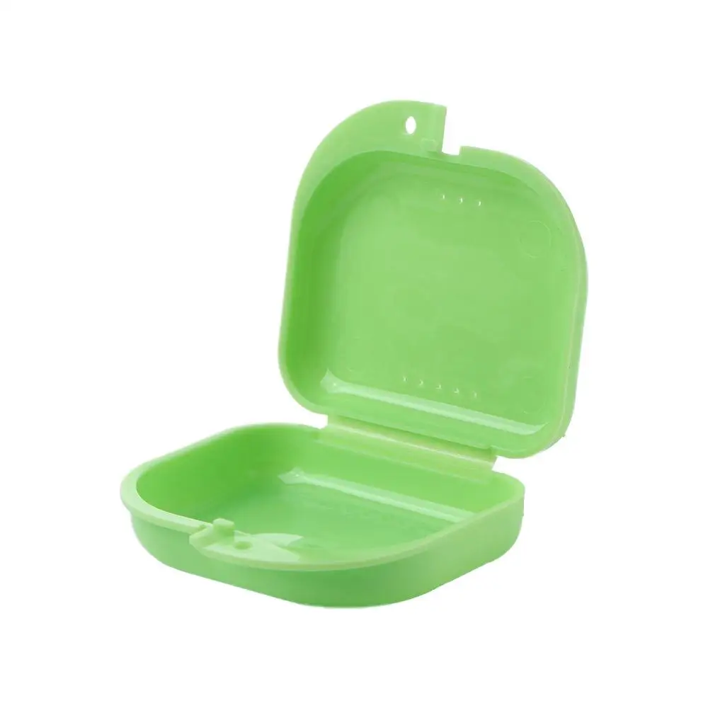 Orthodontic Mouth Guard Container, Caso Dentes falsos, Dentadura Caixa De Armazenamento, Organizador Dental, Oral Care, Higiene Oral, Prático