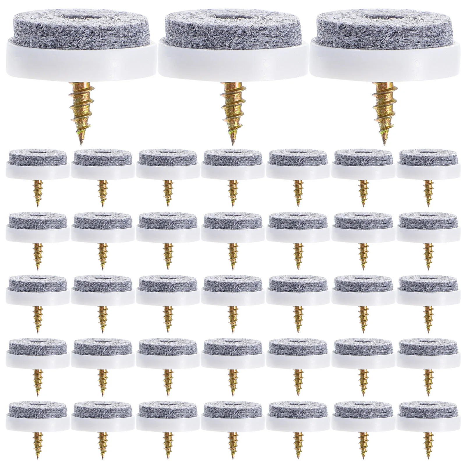 50 قطعة حماة ساق الطاولة غير قابلة للانزلاق شكل دائري أقدام كرسي الأكمام تجربة جيدة أقدام الطاولة يغطي كرسي الساق يغطي #5