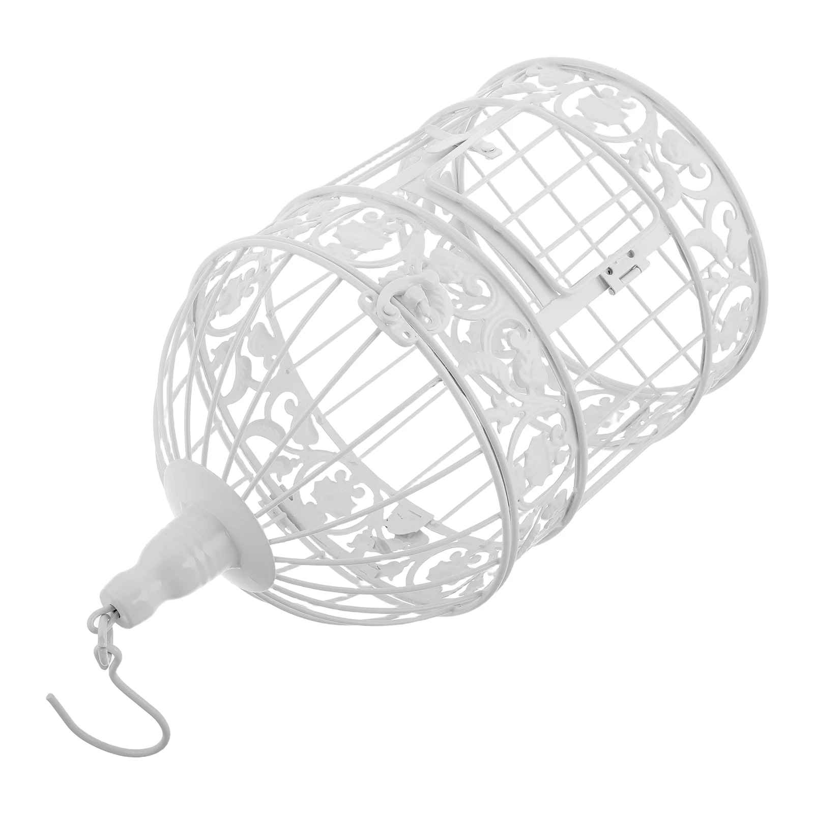 

Elegant European Iron Birdcage Decorative Vintage Wedding Wire Sculpture Small For Photography Prop Hotel