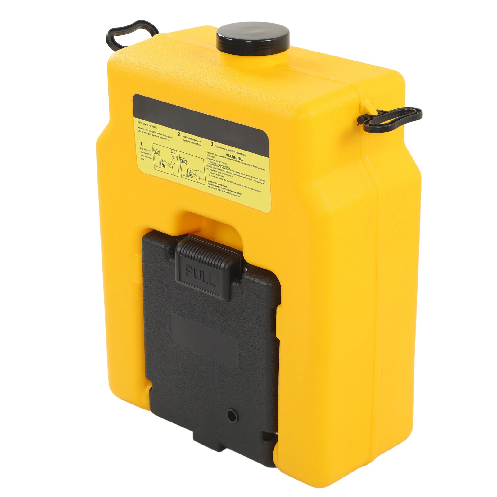 Premium Safe Eye Wash Station 53L 14 Gallon Refillable Wall Mounted Safety Emergency Eye Washing Station Protection Accessory