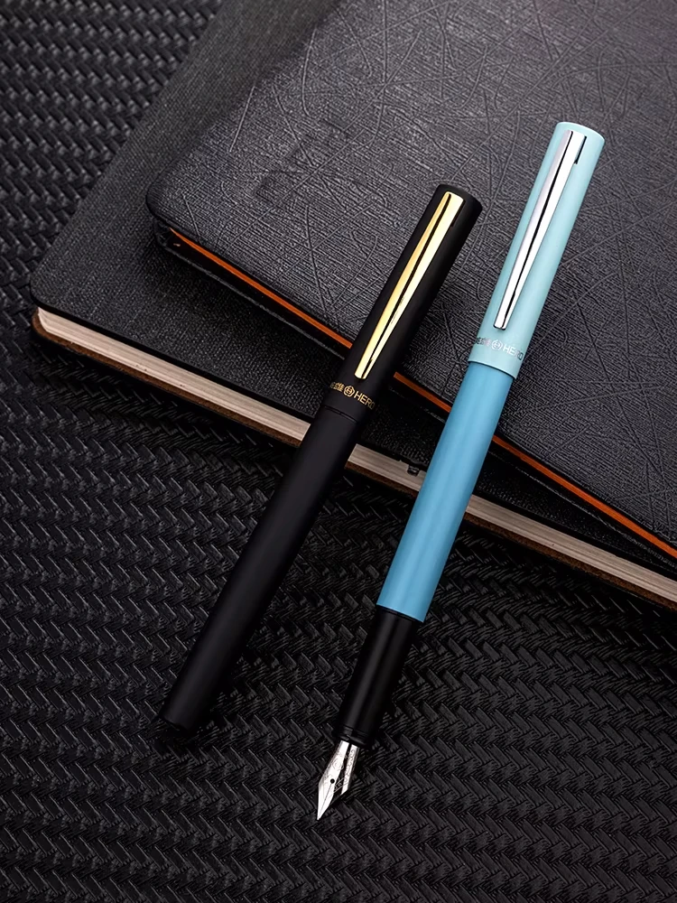 

Перьевая ручка Hero H665, деловой стиль для мужчин и женщин, идеально подходит для ежедневного письма и занятий каллиграфией.