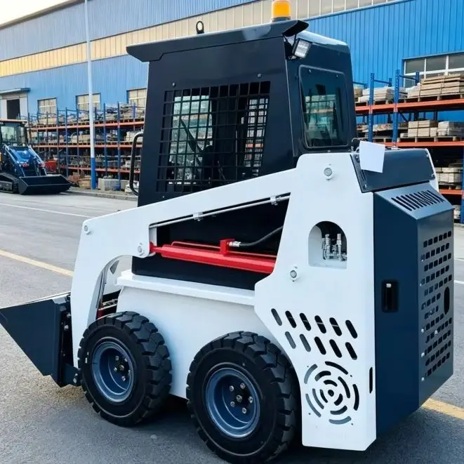 

Customized Skid Steer Loader, Bestselling Handling Loader, New Mini Loader, Municipal Skid Steer Equipment