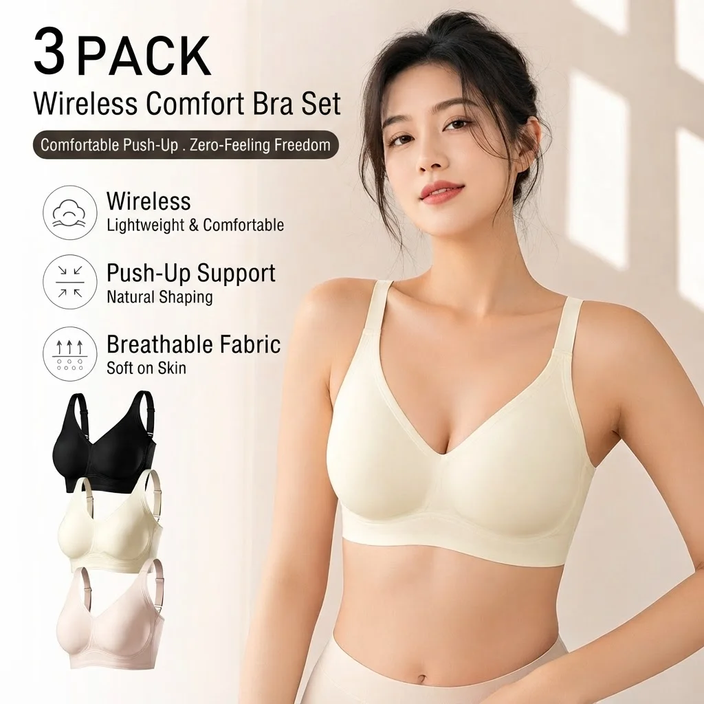 T Shirt Bra Seamless - プラスサイズ プッシュアップ ジェリーブラ シームレス ノンワイヤーブラ フルカバーブラジャー