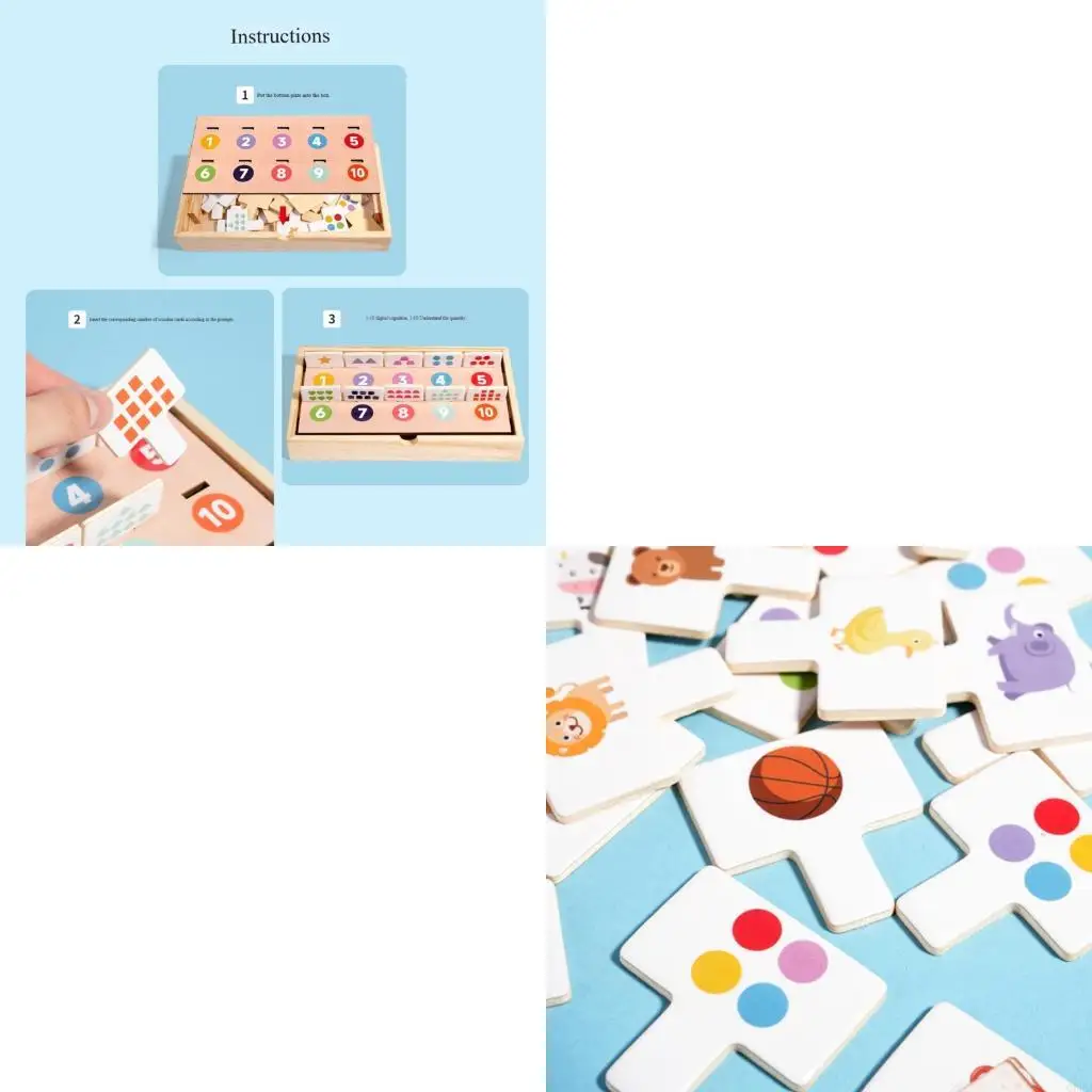 Educatiol Vorm Cognitie Natuurlijk Houten Puzzel Bijpassend Speelgoed Voor Peuter Voorschoolse Leeractiviteit Fijne Motoriek