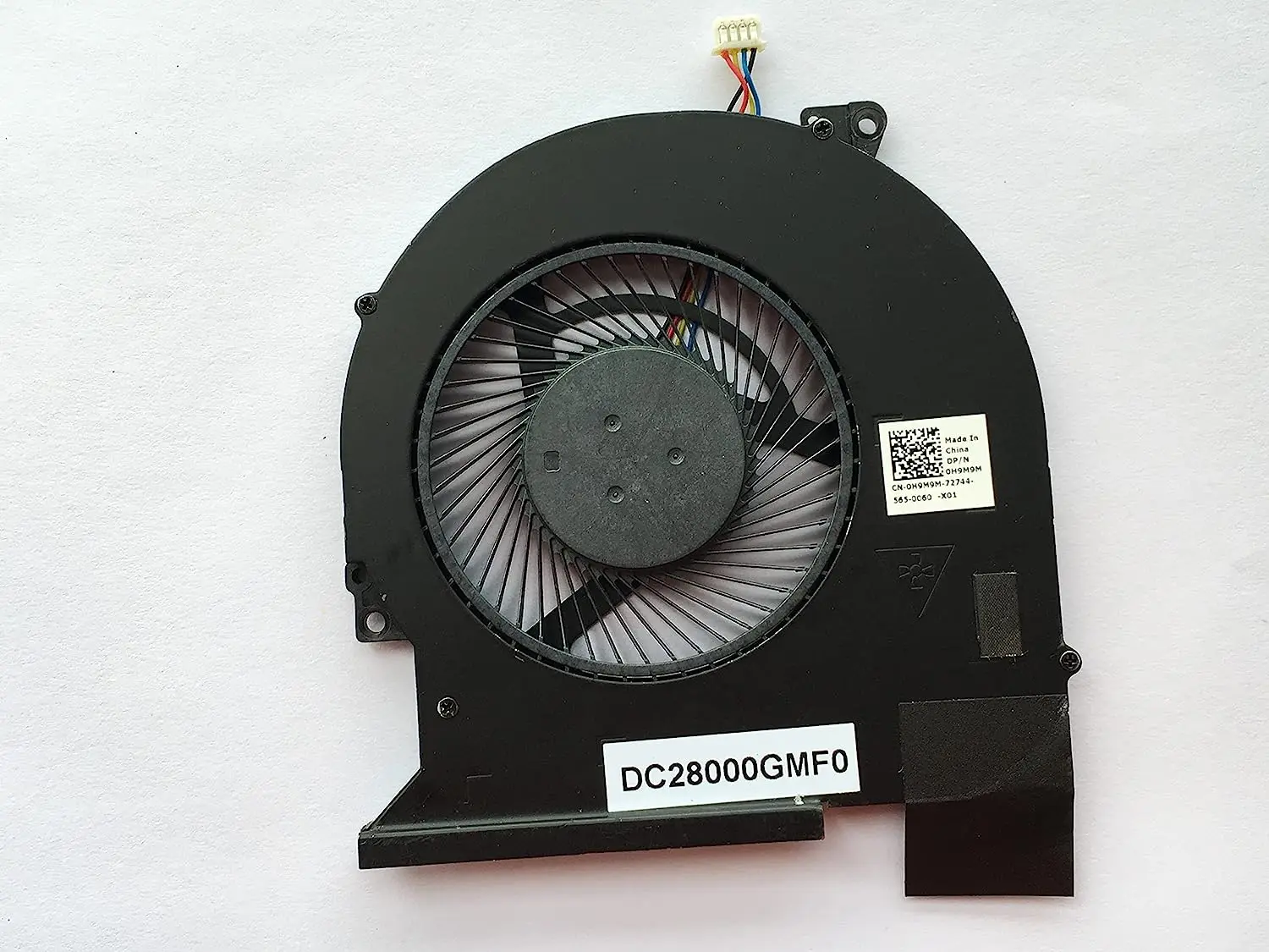 Вентилятор для Dell Latitude E5570 Вентилятор охлаждения процессора для процессора H-типа — встроенная видеокамера Intel UMA — H9M9M 0H9M9M