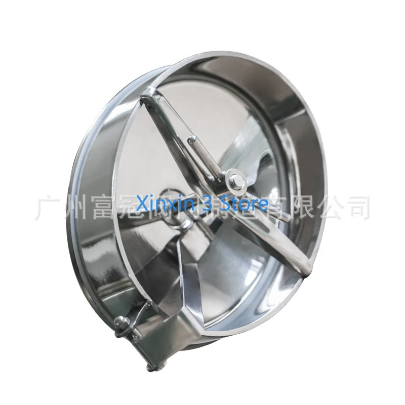 304 stainless steel inner opening oval manhole cover can be fixed pressure tank body quick opening manhole