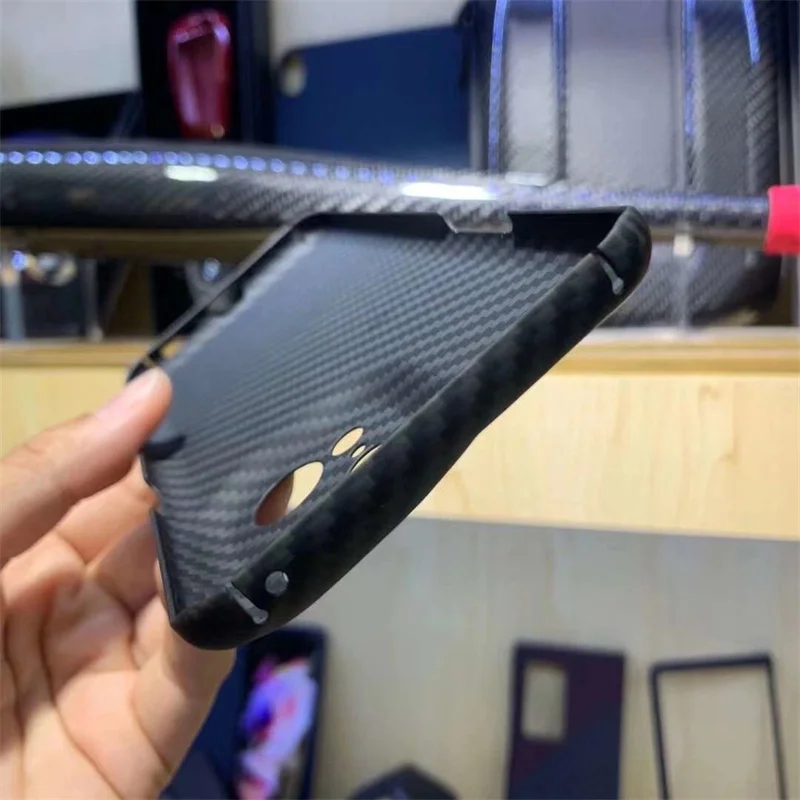 Carbon Fiber Case for OPPO Find X5 Pro Aramid Fiber Case Anti-fall Protection Cover Phone Accessories