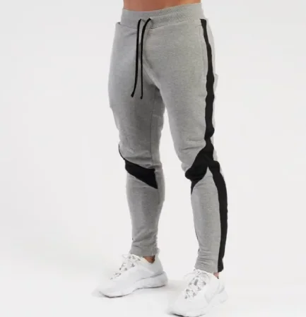 Mens Joggers Casual Pants Fitness Men Sportswear Tracksuit Bottoms Skinny Sweatpants Trousers Black Gyms Jogger Track Pants view 6