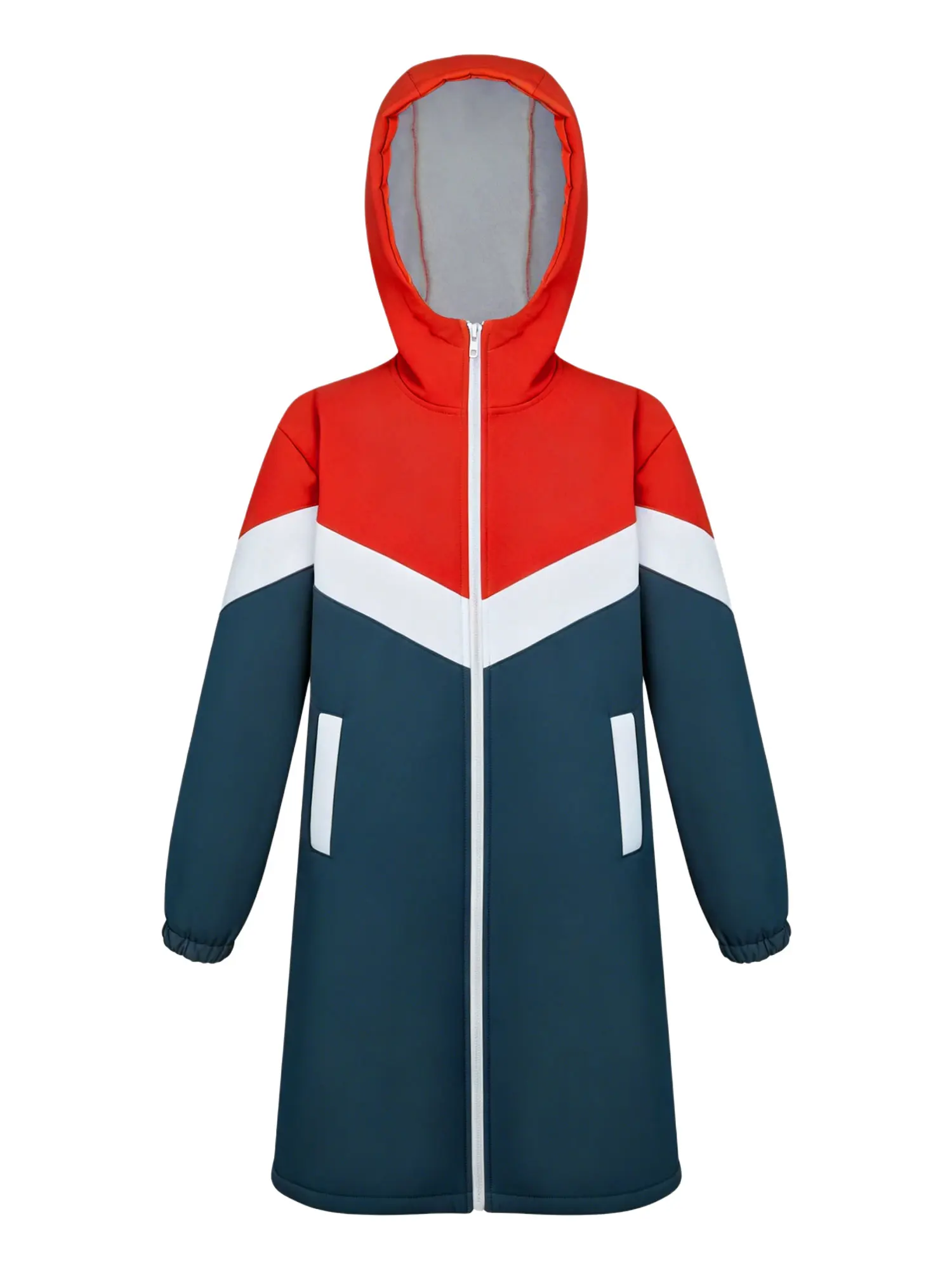 Giacca con cappuccio e zip per bambini unisex, resistente all'acqua, con tasche, ad asciugatura rapida, traspirante, leggera, per nuoto, spiaggia, surf, attività all'aperto
