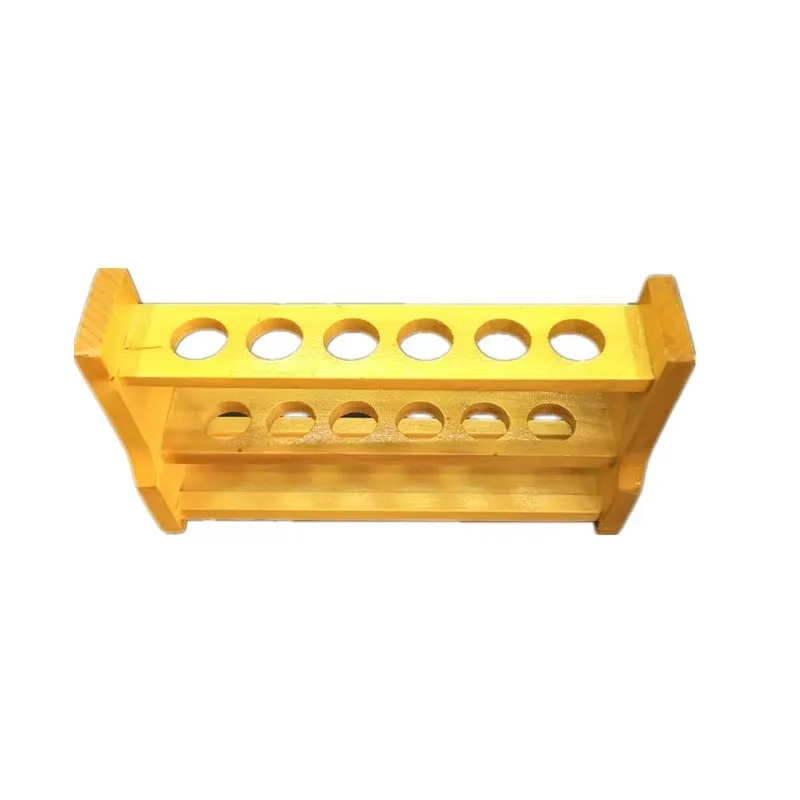 Wooden Colorimetric Tube Rack Laboratory Test  6 and 12 Holes 10ml 25ml 50ml 100ml Colorimetric Tube Rack