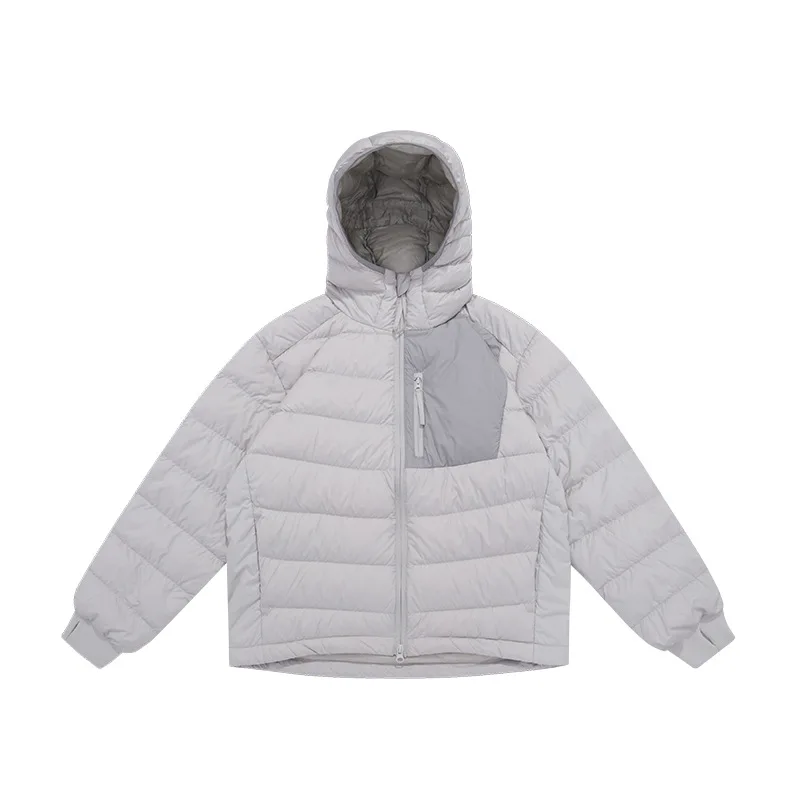 À prova dwaterproof água leve com capuz 90% branco para baixo jaquetas para homens inverno portátil viajar para baixo casacos masculino outerwear JK-053
