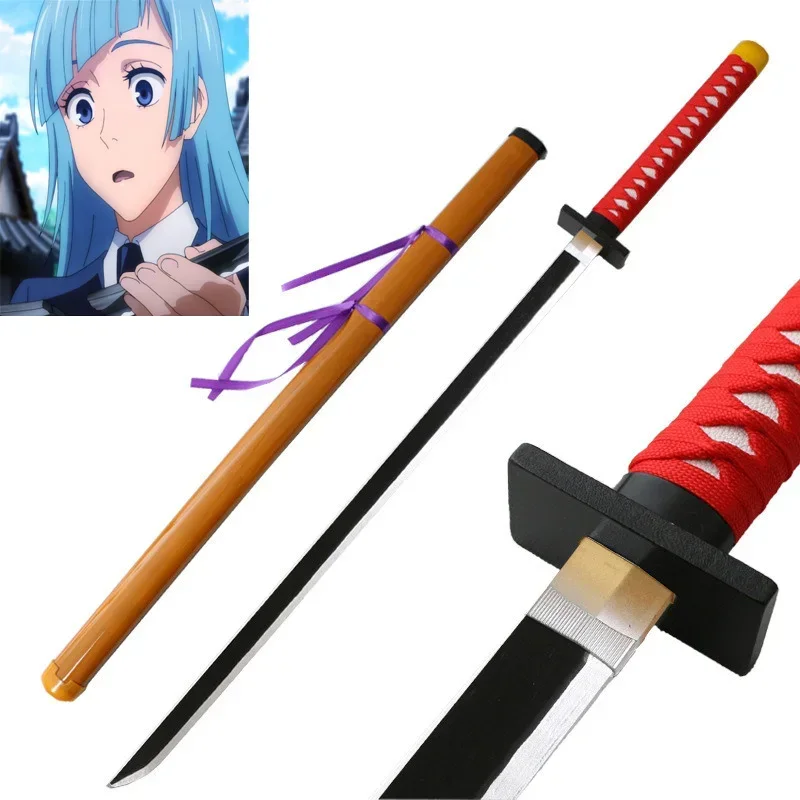 Cosplay Miwa kasumi Jujutsu Kaisen 102cm Wood Assembled Katana Role Play 40inch Anime Weapon Model Sword