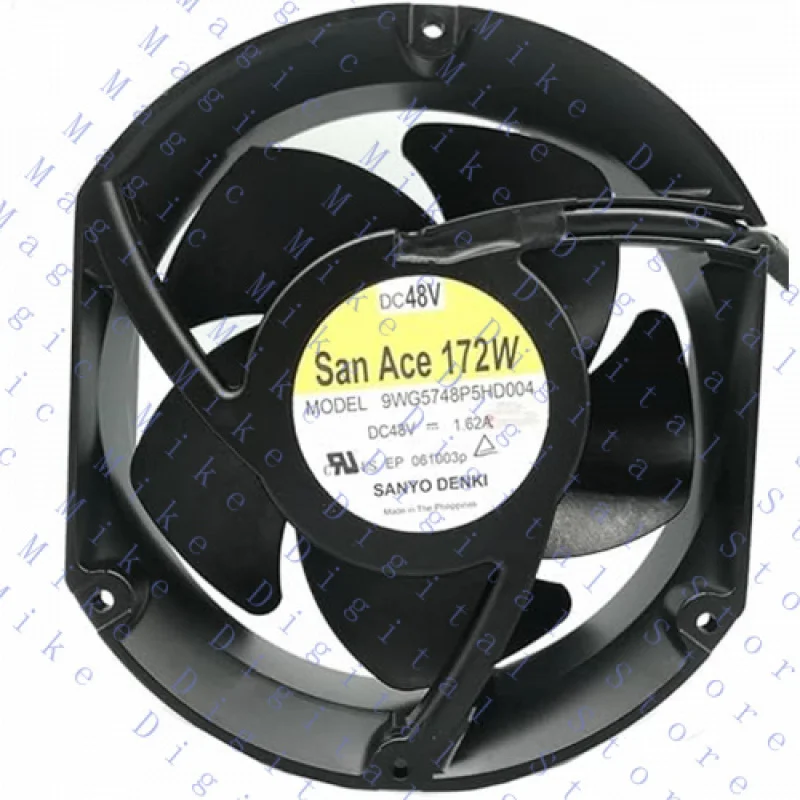 

UU for Sanyo Denki 9WG5748P5HD004 Inverter Fan 48V 1.62A 78W 172mm 4-Wire