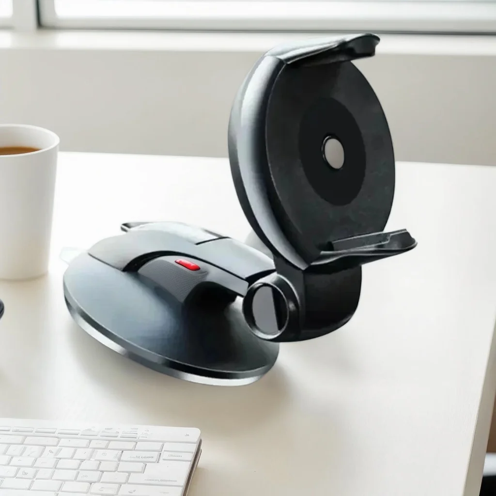 

​​360° Suction Cup Car Phone Holder - Universal Smartphone Clamping Stand GPS Mount for iPhone​​