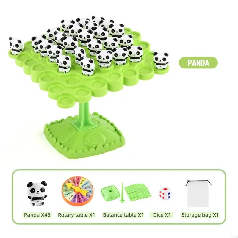 090B Cartoon Game Tree Toy for Kids Space Puzzle Set Stacking Toy Development Tumble Toy Preschooler Favor Gift