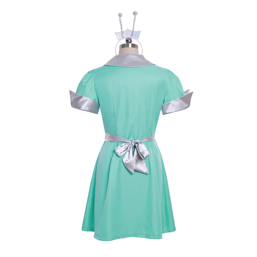 Roswell Liz Parker Crashdown Cosplay Costume Cafe Waitress Maid Dress Alien  Uniform