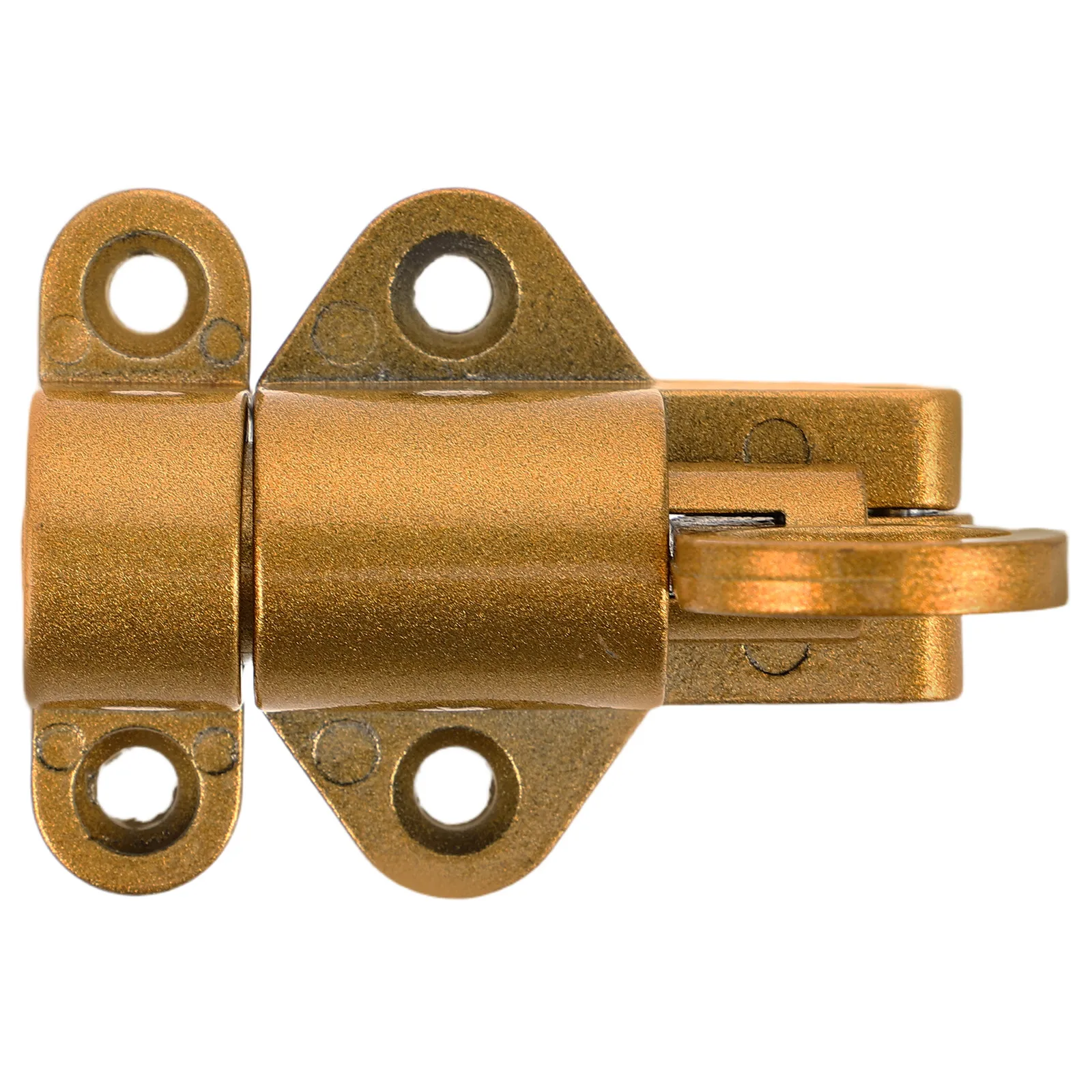 Aluminum Alloy Automatic Spring Latch for Solid Aluminum Doors Windows Self-Closing Bolt Lock Quick Release Spring Loaded Latch