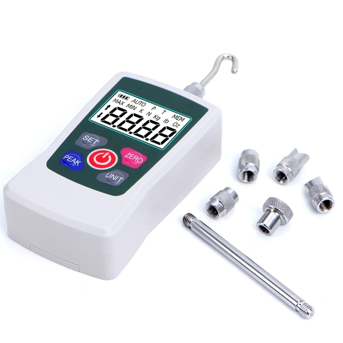 2025+ 500N Push-Pull Gauge Digital Force Gauge Push Pull Force Gauge Digital Dynamometer
