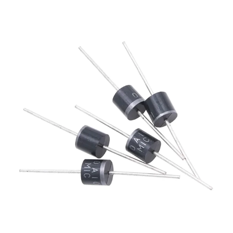 5PCS/LOT 10A10 6A10 20A10 30A10 R-6 DIP 6A 10A 20A 1000V Electrical Axial Rectifier Diode Charging Diode New Good Quality