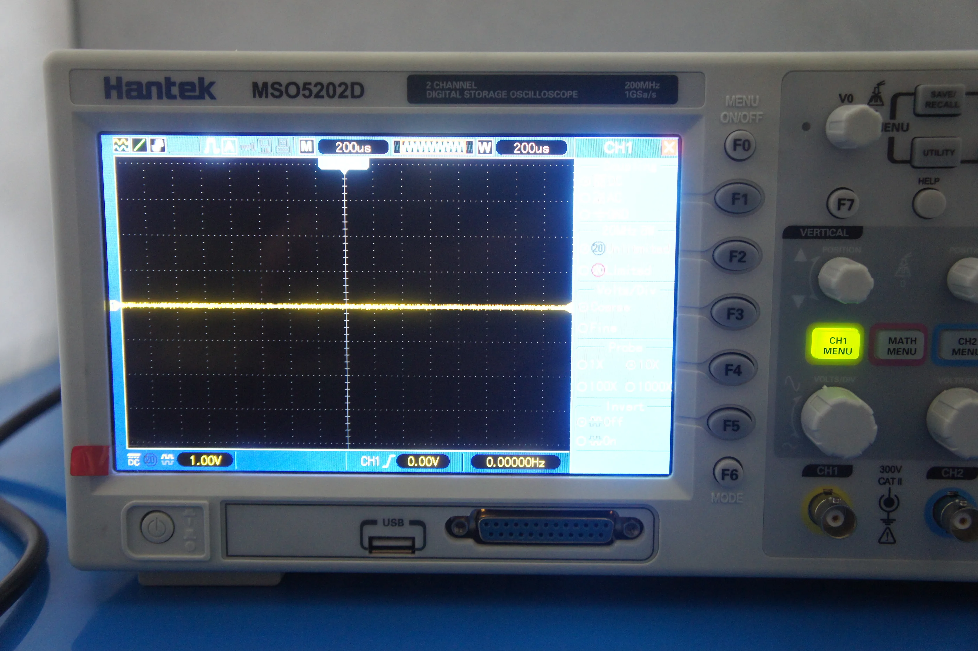 Hantek-オシロスコープロジックアナライザー,2in 1, 200mhz,2 ch,1 gsas,16ch,800x480,mso5202d