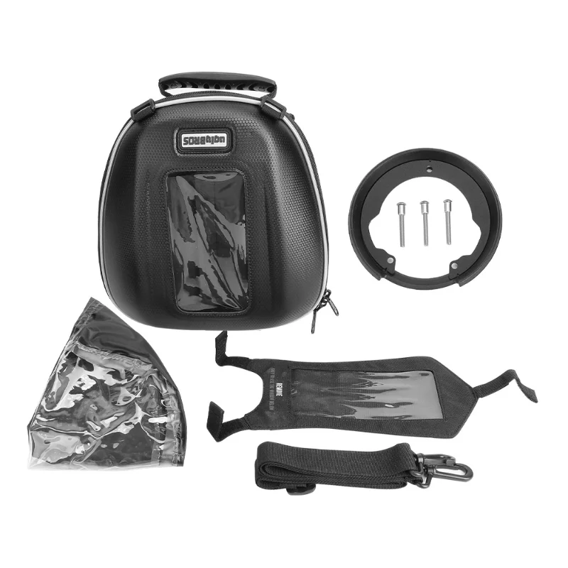 Bolsa de tanque de combustible para motocicleta CFMOTO 450SR 450NK 800NK, bolsas impermeables, bolsa de almacenamiento de equipaje, piezas de mochila de carreras Tanklock de 3,8l