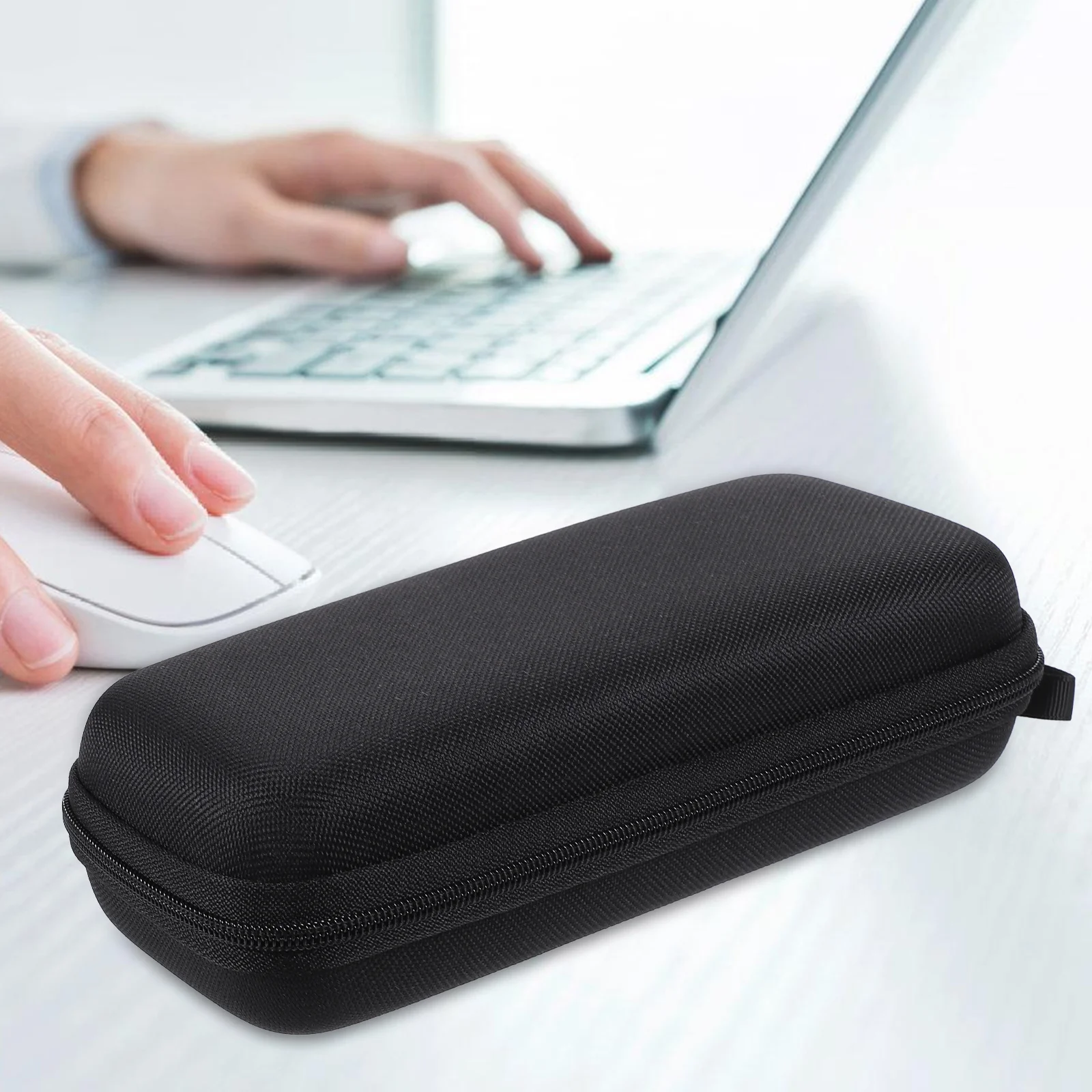 

Mouse Case Eva Hard Shell Waterproof Scratch-Resistant Wireless Mouse Storage Box Travel Portable Electronic Accessories