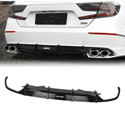 AKASAKA Car Rear Bumper Diffuser Lip Exhaust Bracket Guard Spoiler For Honda Accord 10th Gen 2018-2022