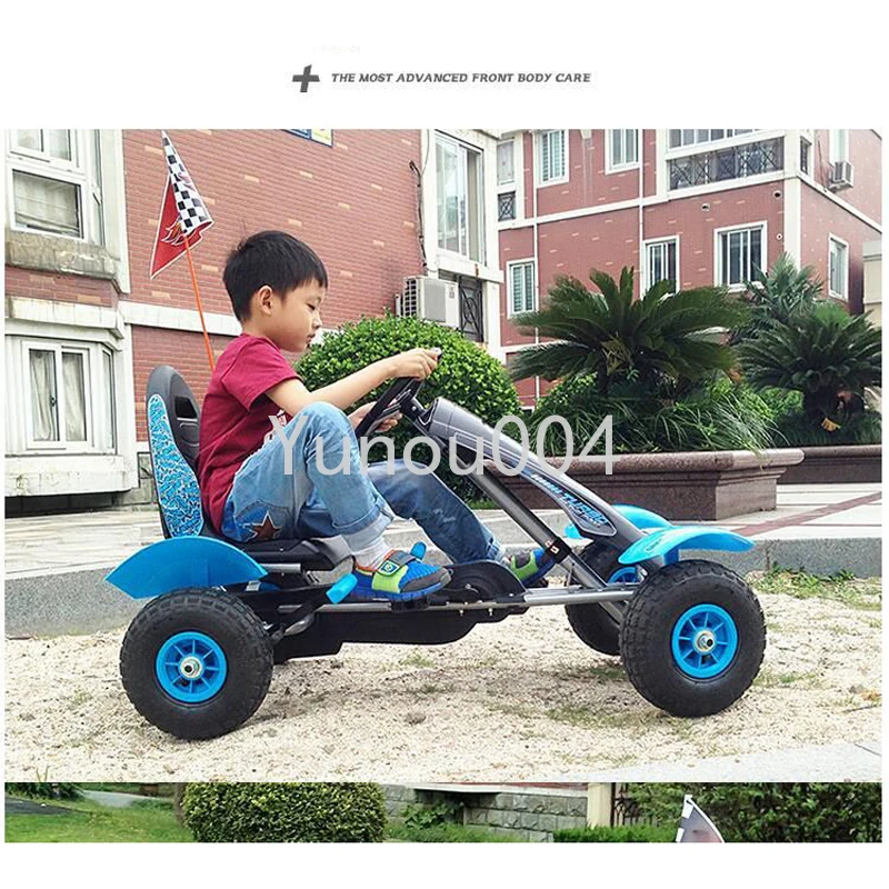 Children 12 Inch Ar Wheel Pedal Go Karts 4 Color for Available