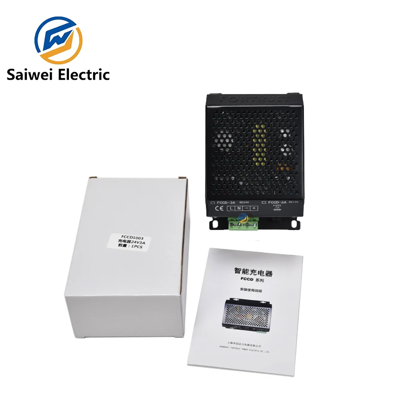 FCCD-3A 24V FCCD-6A 12V Voltron  Diesel Generator Set Float Charger Battery Power Supply Bottle Accessory