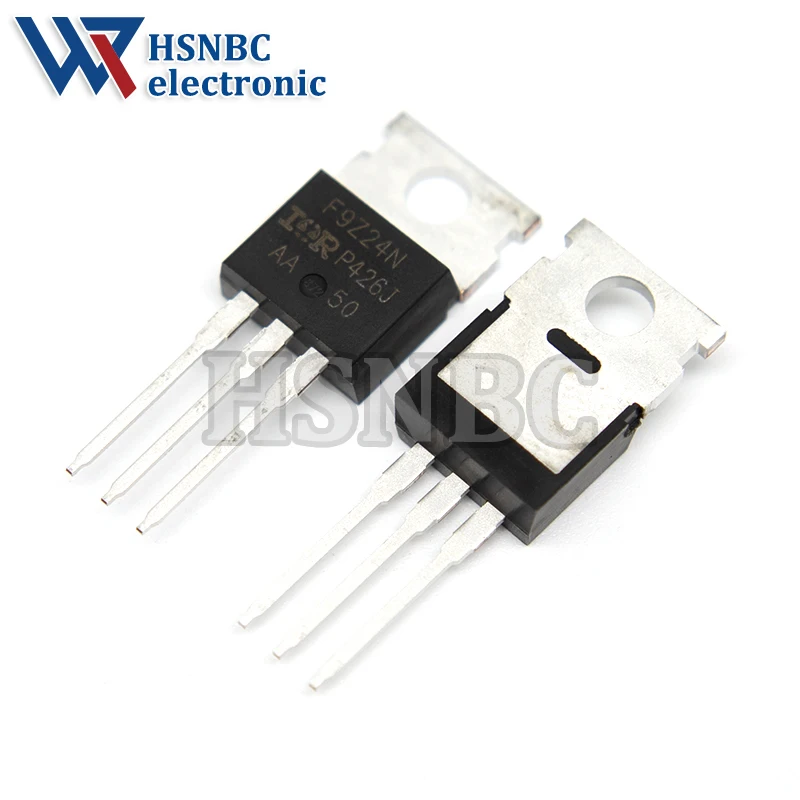 10PCS IRF9Z24N IRF9Z24NPBF F9Z24N IRF9Z24 TO-220 12A 55V P-Channel Power MOSFET Transistor 100% New Original