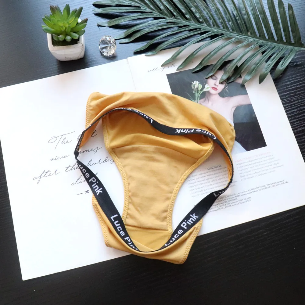 جديد مثير منخفضة الخصر المرأة سراويل مشروط الملابس الداخلية النسائية تنفس سراويل داخلية قطنية الفتيات الرياضة مثلث السراويل مثير الملابس الداخلية #6