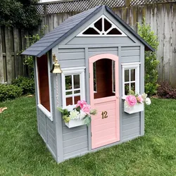 Kindergarten Outdoor Wooden House Children's Room Children's Play House Toy Game Room