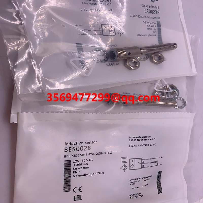 

Proximity switch BES0028 BES M08MH1-PSC20B-S04G Brand new spot