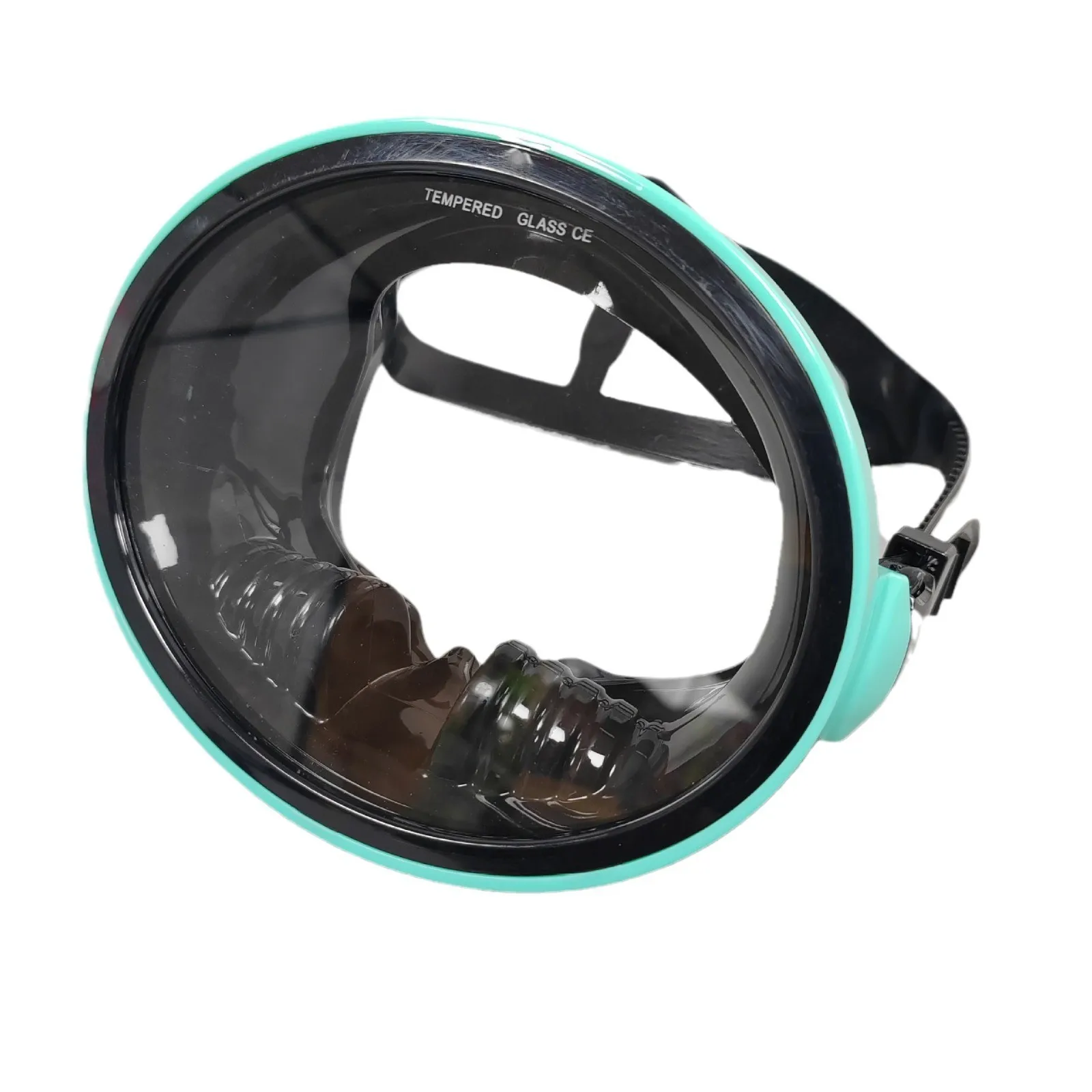 QYQ Diving goggles HD glass lenses Fishing goggles Adjustable snorkeling mask Fisherman's goggles