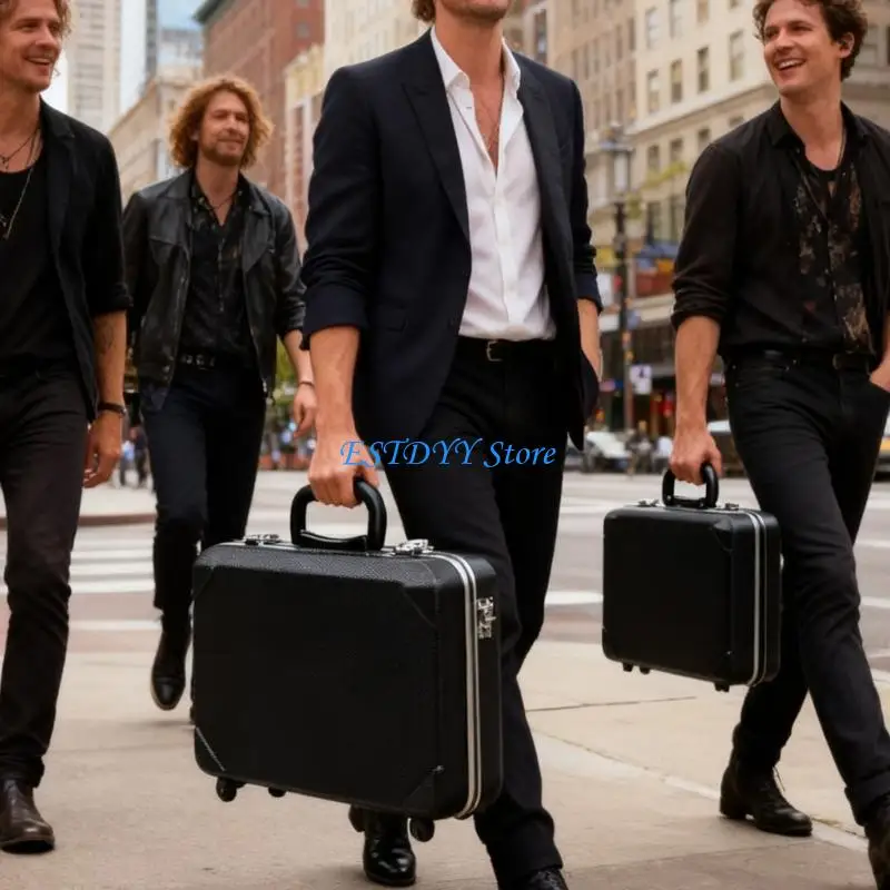 G6DE High Impact Resistant ABS Clarinet Case Providing Superior for Your Instrument During Transport and Storage