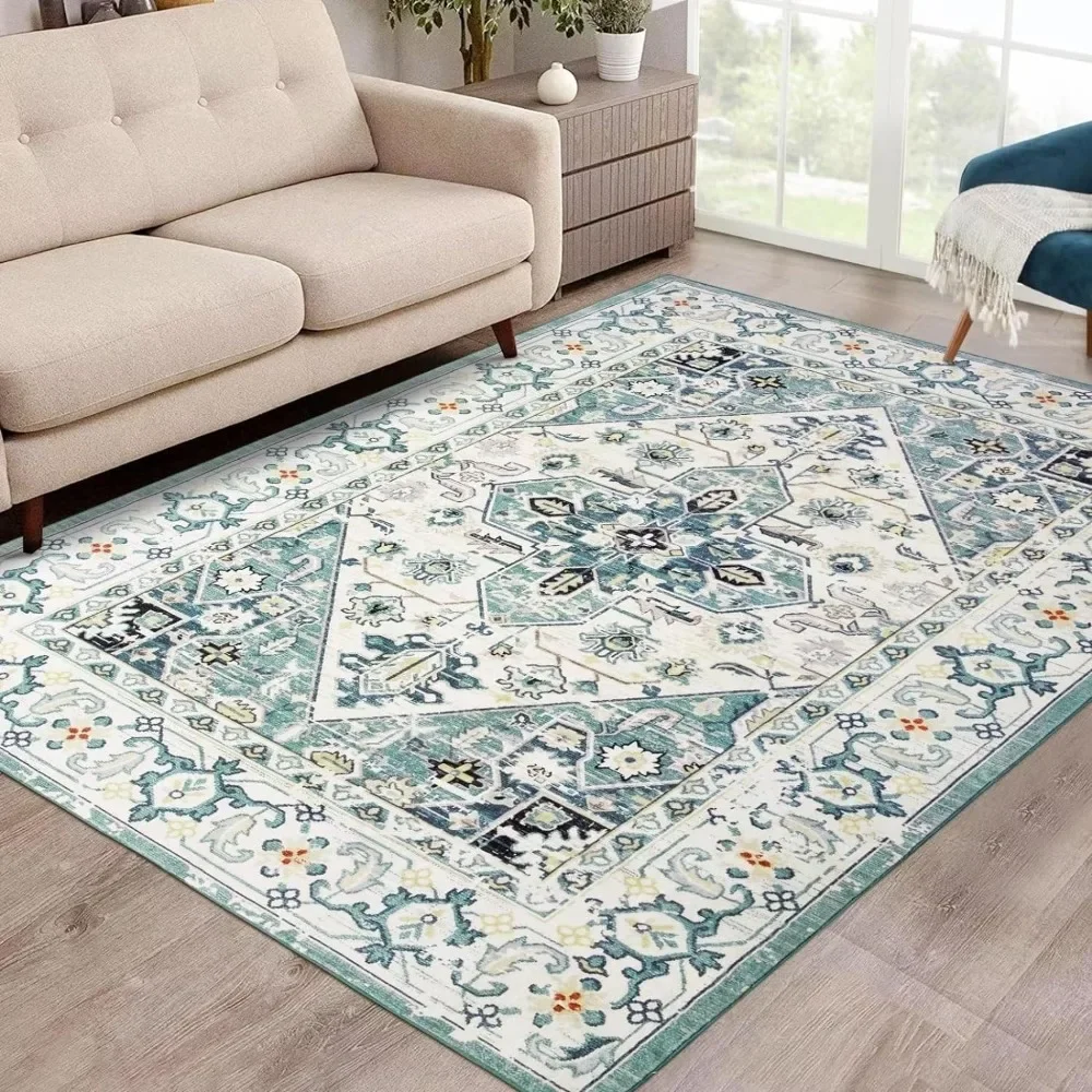 Anti-shedding and Washable Decoration Home Decorations Bohemian Style Large Living Room Rugs Carpet in the Living Room Carpets