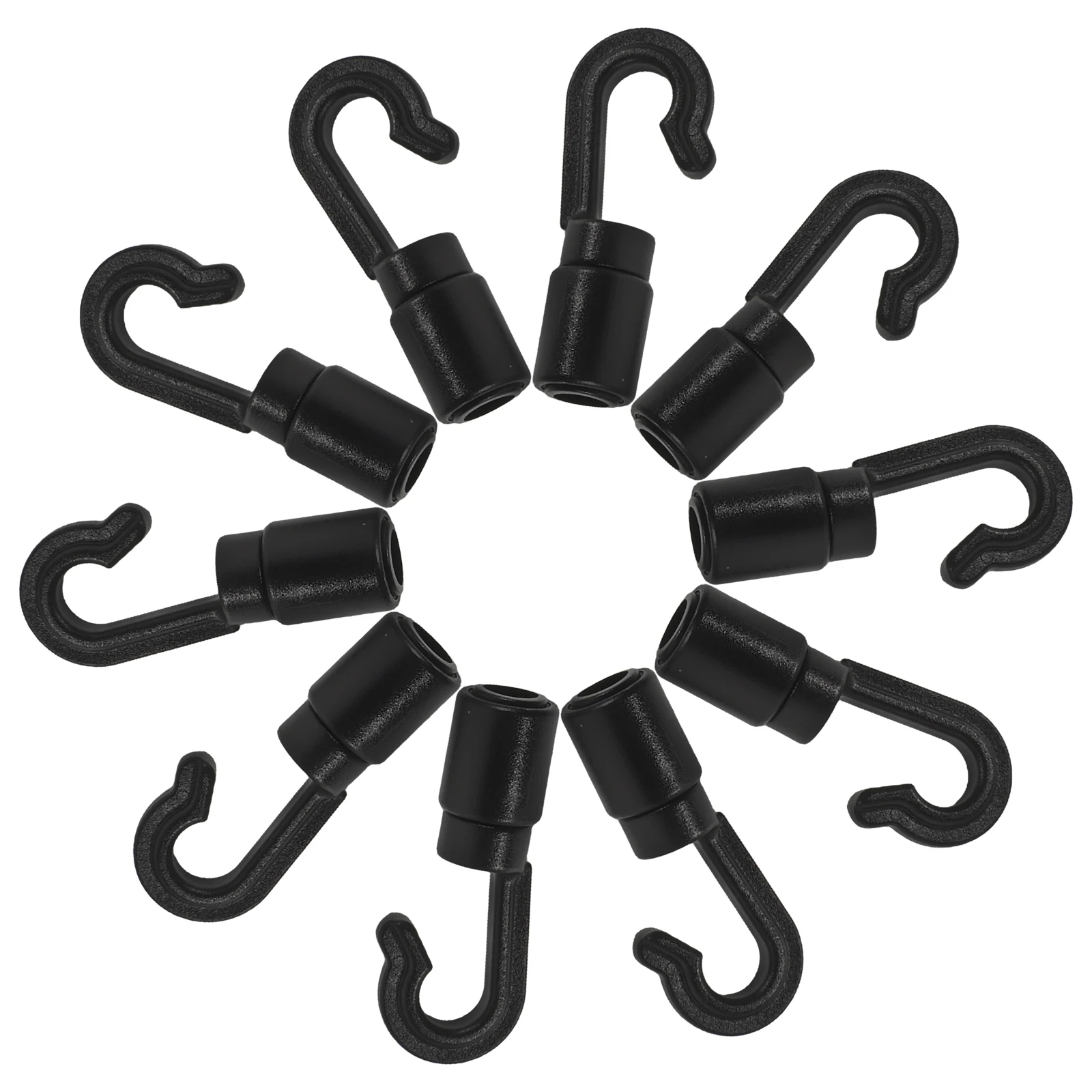 

30pcs Kayak Hooks Durable Plastic Quick Connect Boats Fishing Camping Gear Bungee Clips Fixing Buckles Accessories