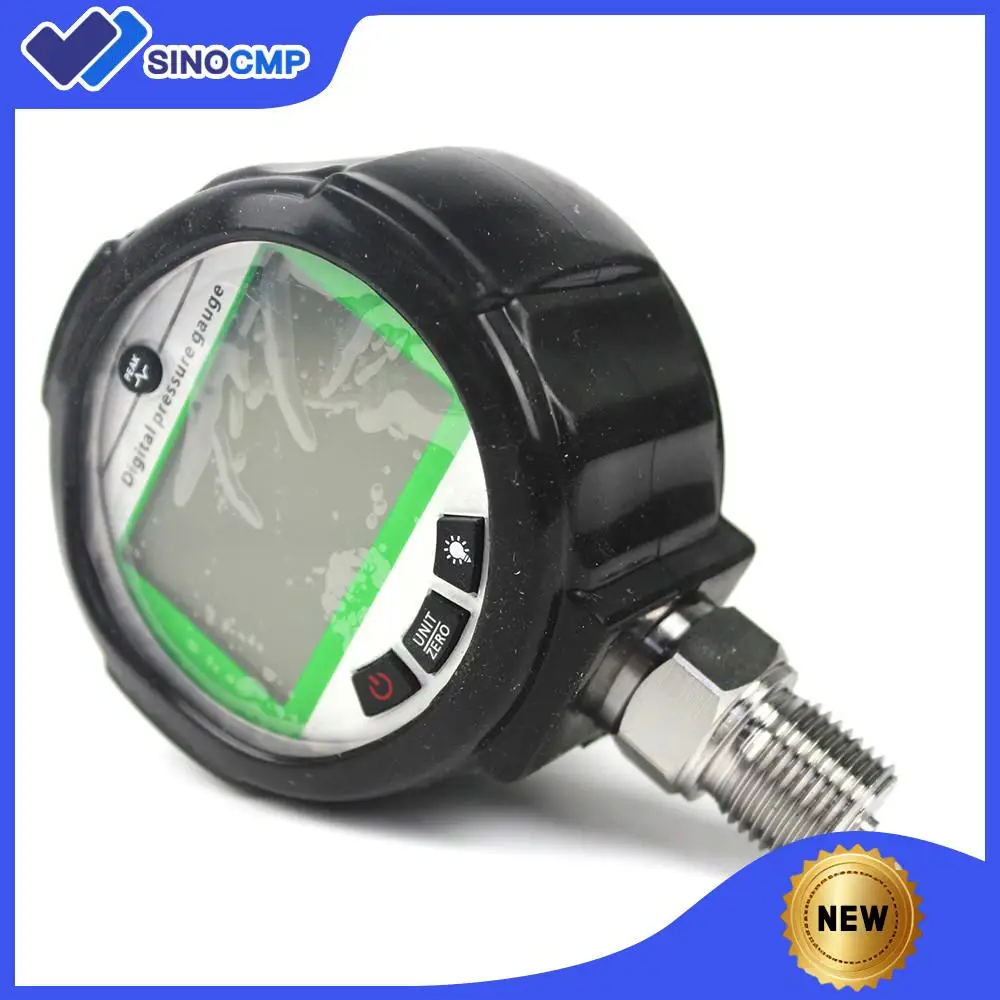 80MPA/12000PSI Digital Pressure Gauge 4.5V 5 digits of Dynamic Pressure Display Gauge